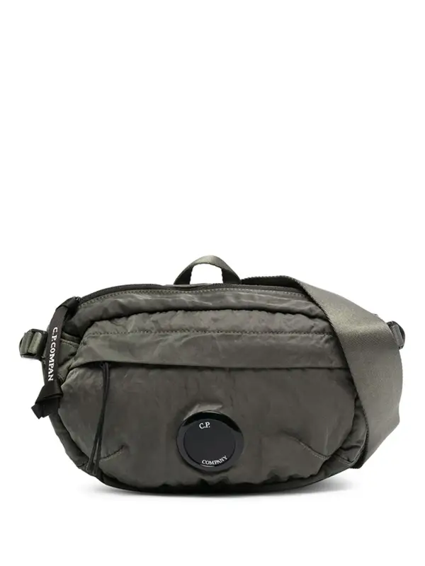 C.P. Company Logo Patch Belt Bag In Green $144