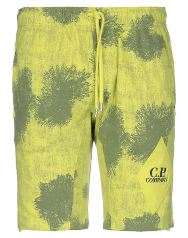 C.P. Company Shorts & Bermuda In Yellow $159