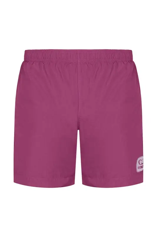 C.P. Company Branding Swimshorts In Green $178