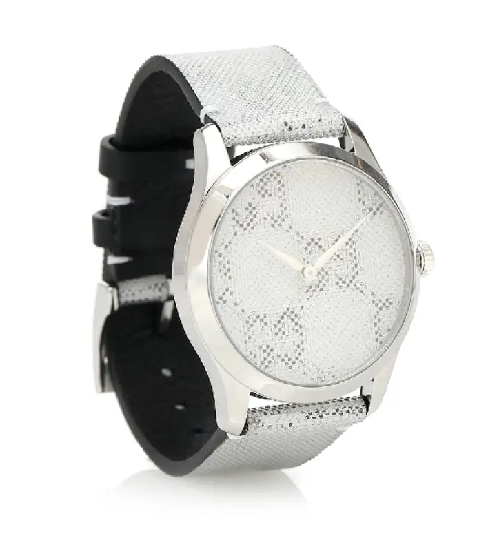 Gucci G-timeless 38mm Stainless Steel Watch In Silver $920