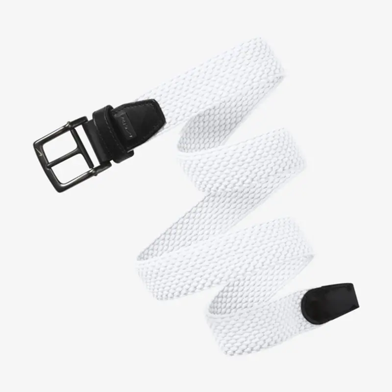 Nike Stretch Woven Men's Golf Belt (white)