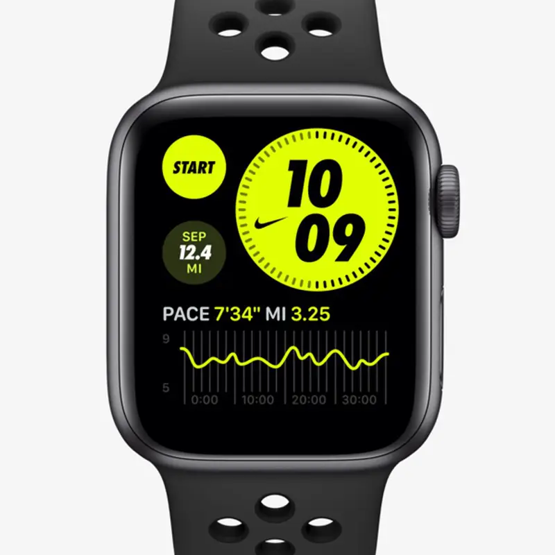 Apple Watch Nike SE 44mm 未開封品スペースグレイ | www