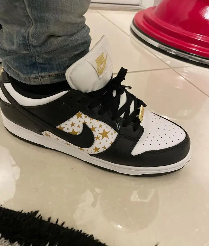 Fredo Bang outfit in Off-White, Amiri, and Louis Vuitton, 2021