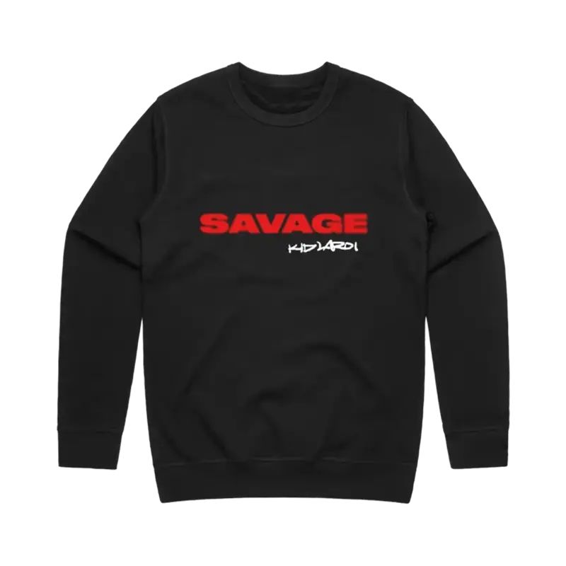 The Kid Laroi Merch Savage Black $55