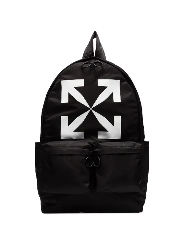 Off-White Arrow Print Backpack In Black $740