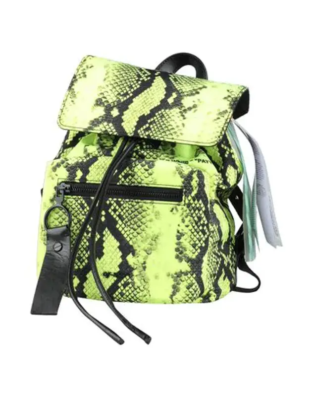 Off-White Backpack & Fanny Pack In Yellow $950