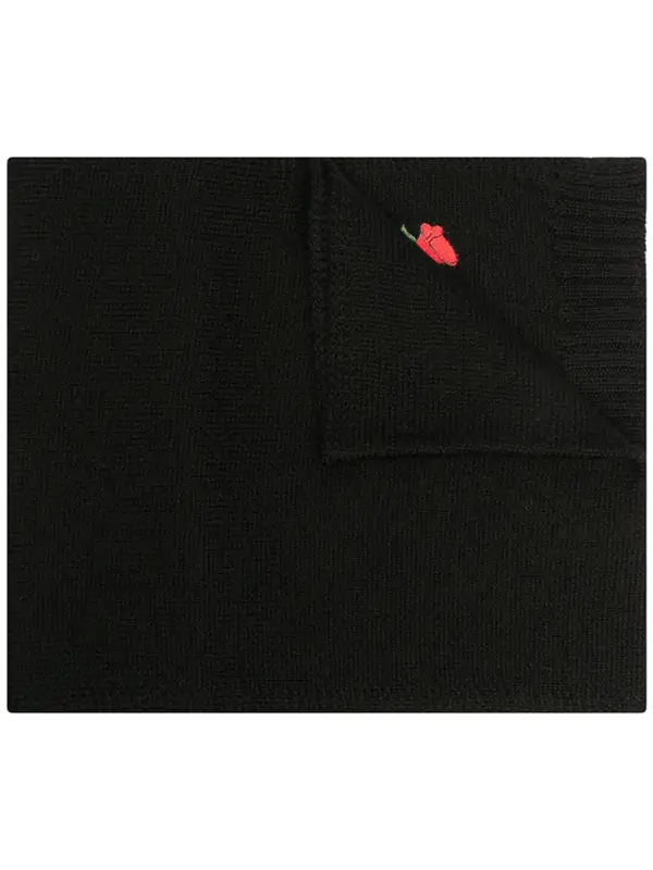 Philosophy Di Lorenzo Serafini Santa's Helper Wool Scarf In Black $226