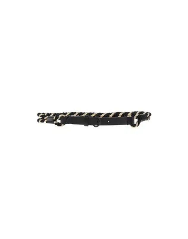 Philosophy Di Lorenzo Serafini Thin Belt In Black $169