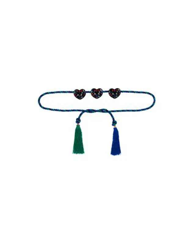 Philosophy Di Lorenzo Serafini Thin Belt In Blue $390