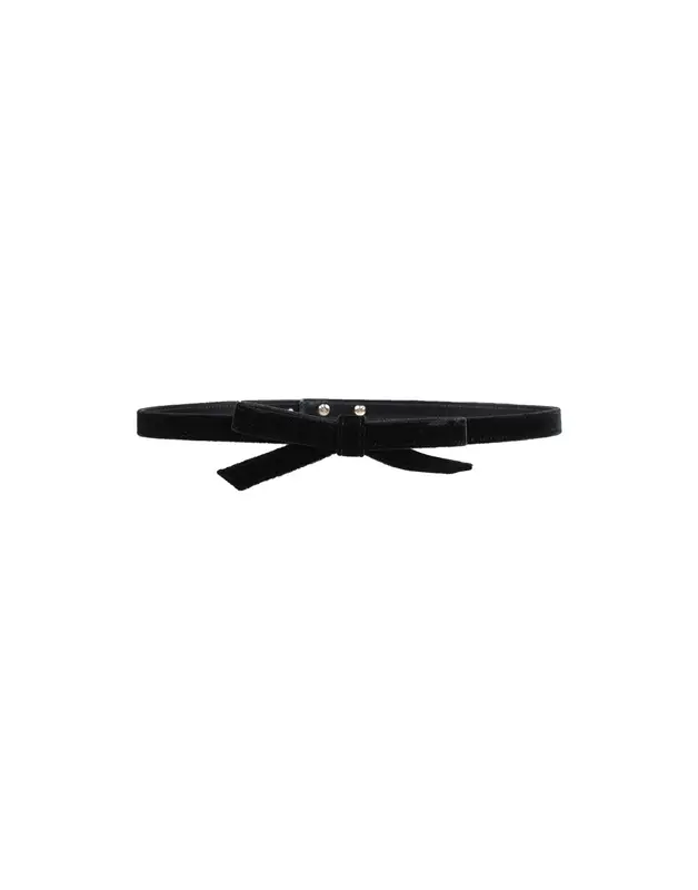 Philosophy Di Lorenzo Serafini Thin Belt In Black $129
