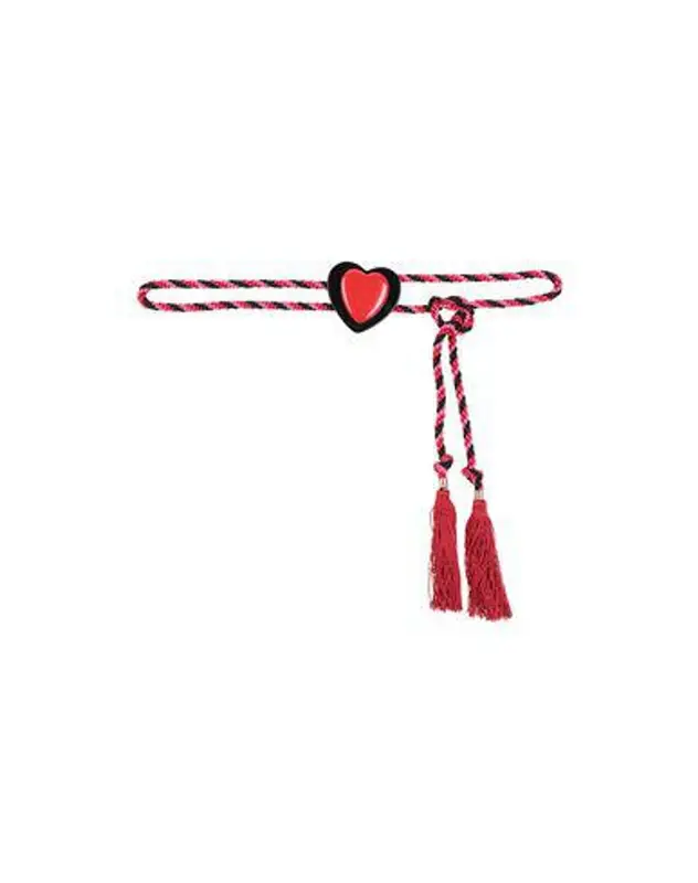 Philosophy Di Lorenzo Serafini Thin Belt In Red $289