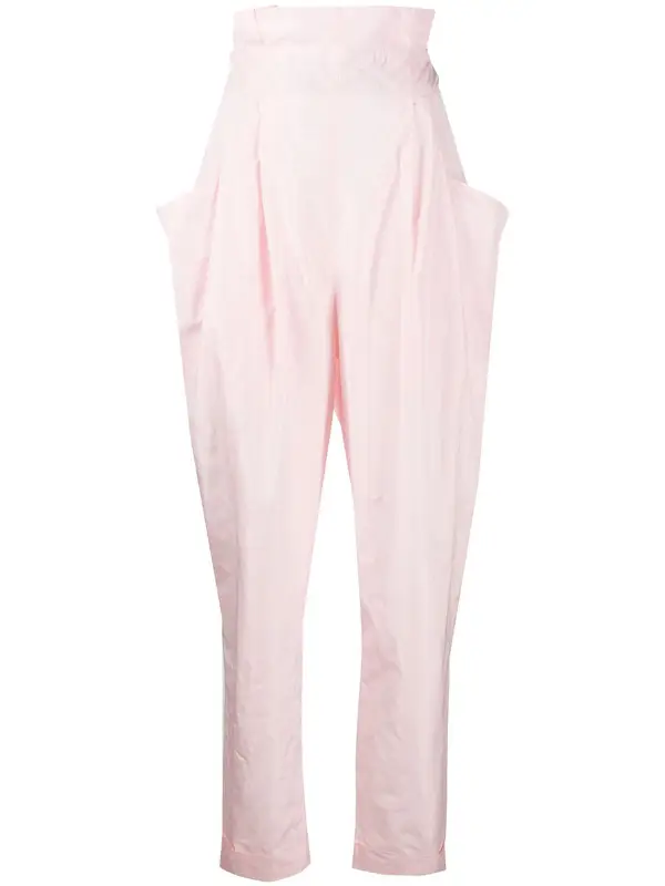 Philosophy Di Lorenzo Serafini Oversized Pocket Trousers In Pink $525