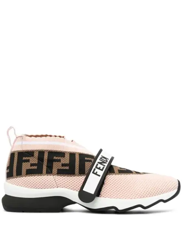 fendi knit trainers