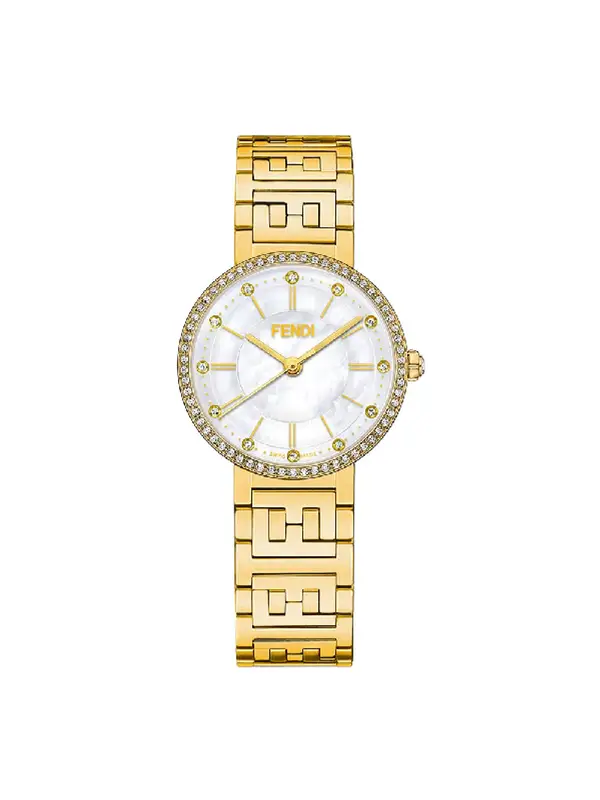 Fendi Forever Fendi Watch In Gold $2475