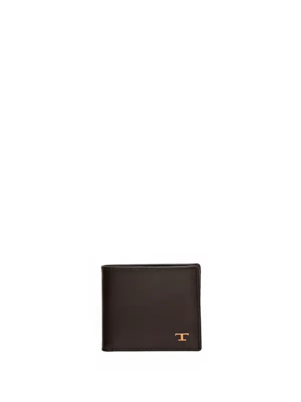 Tod's Dark Brown Wallet In Tabacco Scuro $364
