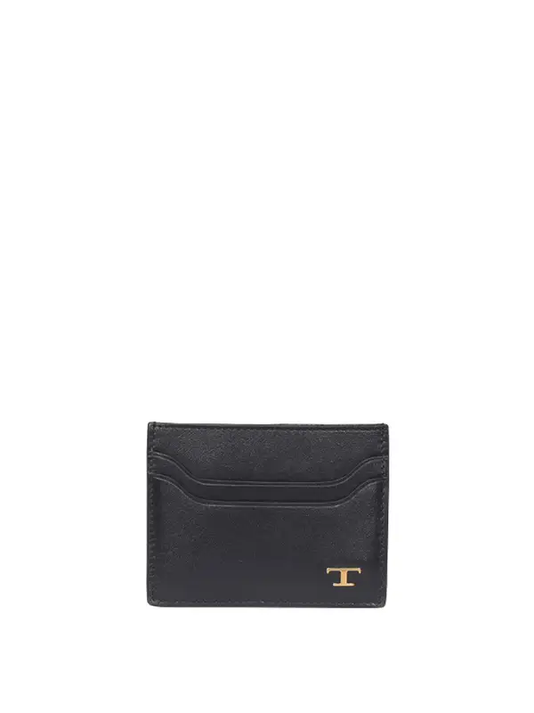 Tod's Grainy Leather Bifold Wallet In Black $233