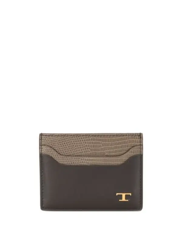 Tod's Multi-card Holder In Brown $225