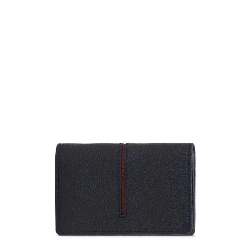 Tod's Business Cardholder In Leather In Blue $245