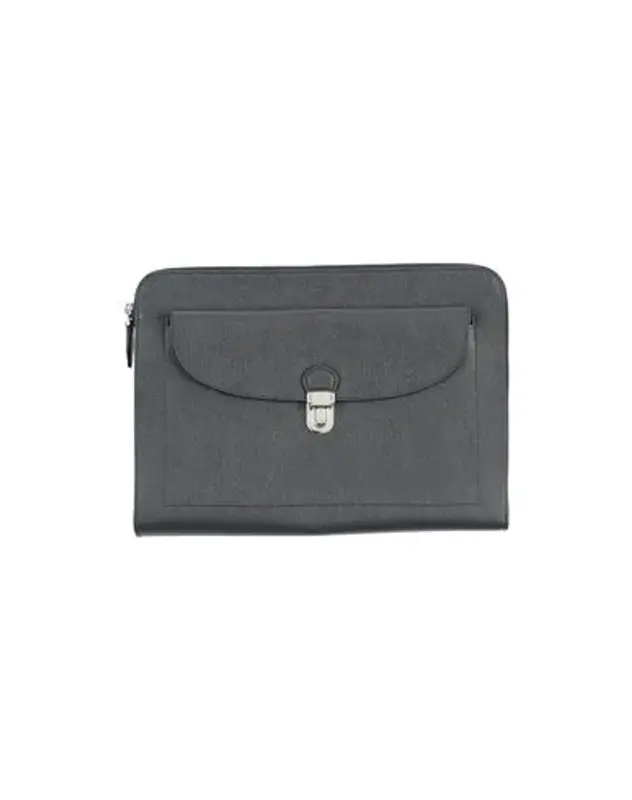 Tod's Document Holder In Dark Blue $790