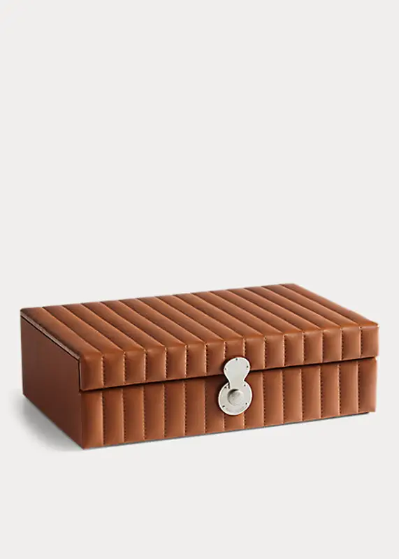 Ralph Lauren Cooper Watch Box In Black | WHAT'S ON THE STAR?