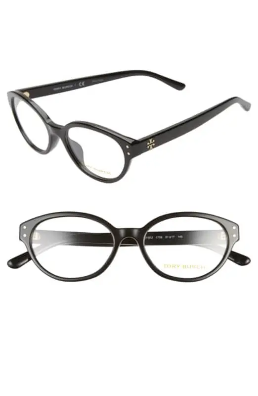 Tory Burch 51mm Optical Glasses In Black $182