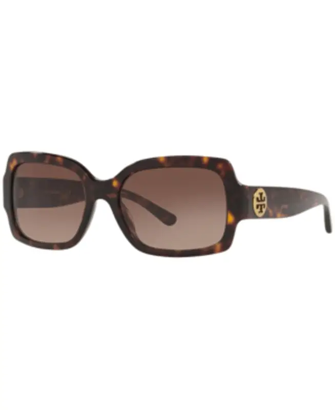 tory burch 55mm square sunglasses