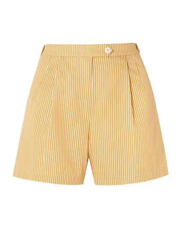 Tory Burch Shorts & Bermuda In Yellow $114