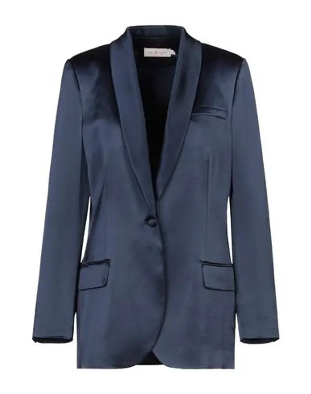 Tory Burch Sartorial Jacket In Dark Blue $390