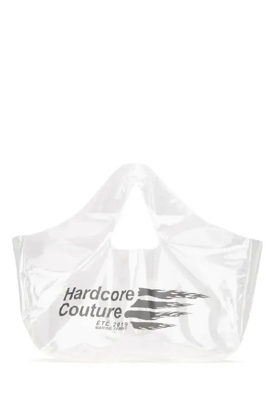 Marine Serre Marine Serre Printed Shopper Bag In Transparent $429