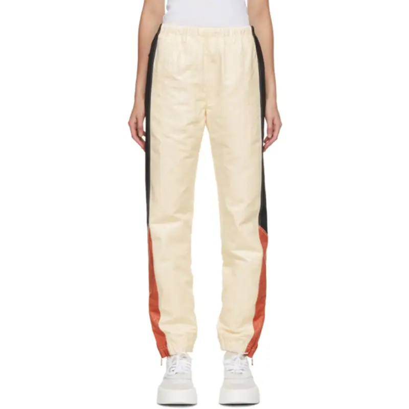 Marine Serre Marine Serre Off-white Moire Lounge Pants In 1 Broken Wh $1005