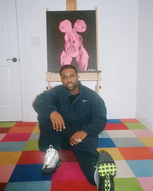 ASAP Ferg outfit in Grand Collection and Nike, 2021