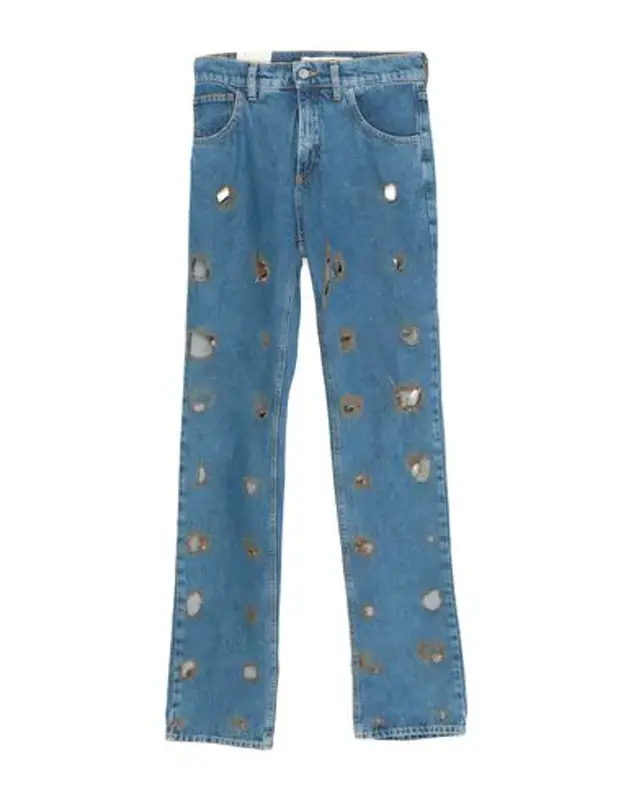 Ottolinger Denim Pants In Blue $314