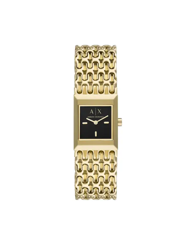 Armani Exchange Stainless Steel Women's Watch In Gold $320