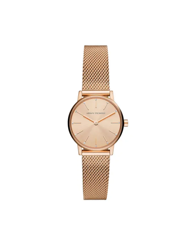 Armani Exchange Stainless Steel Women's Watch In Gold $265