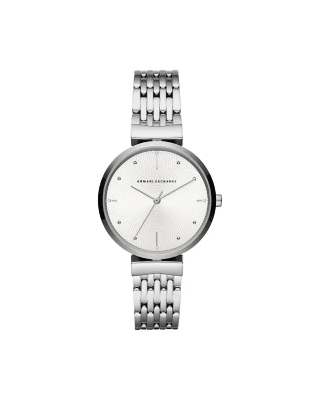 Armani Exchange Stainless Steel Women's Watch In Silver $265