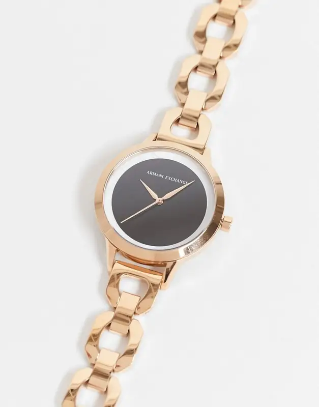 Armani Exchange Harper Bracelet Watch Ax5613-gold $236