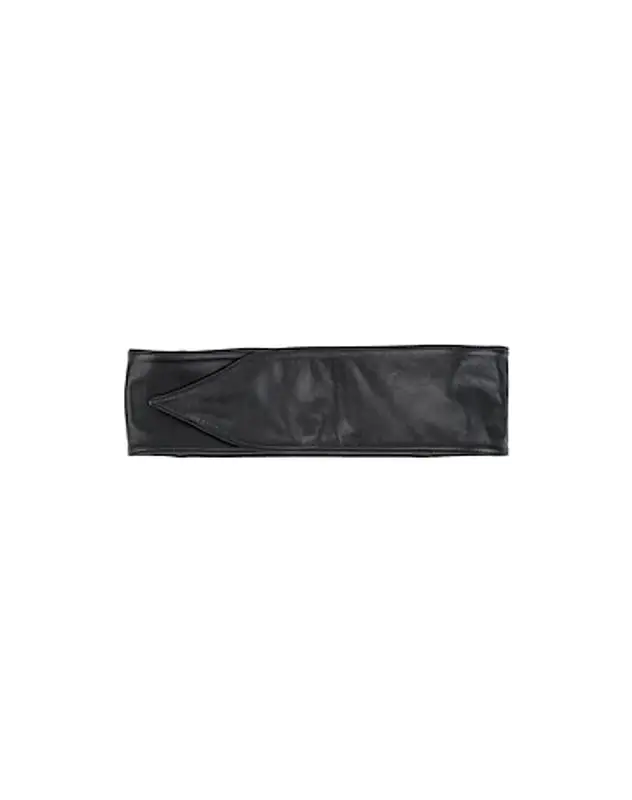 Armani Exchange High-waist Belt In Black $89