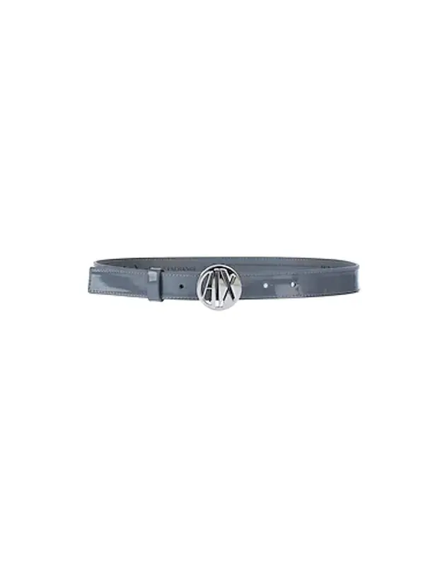Armani Exchange Regular Belt In Grey $39