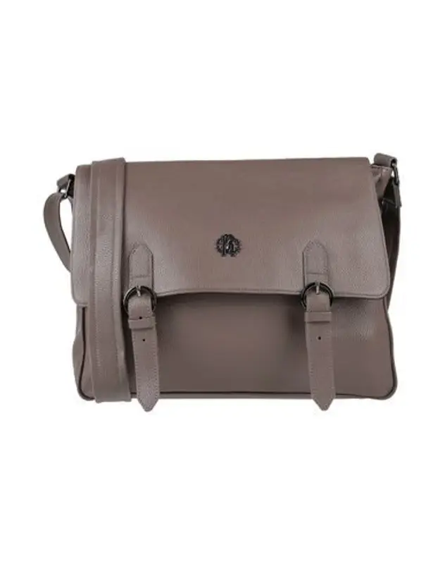 Roberto Cavalli Cross-body Bags In Khaki $184