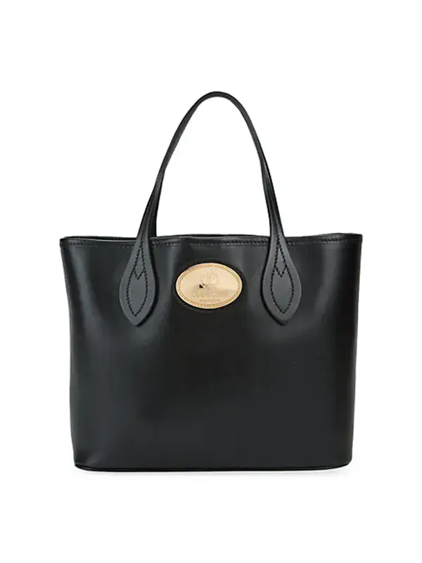 Roberto Cavalli Leather Box Tote $1475