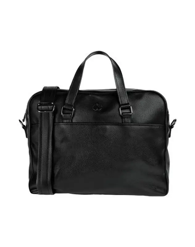 Roberto Cavalli Work Bag In Black $520
