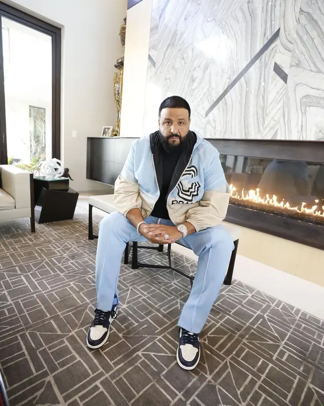 DJ Khaled outfit in Prada and Nike, 2021