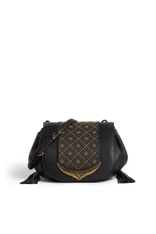 Roberto Cavalli Studded Snake Shoulder Bag In T0154 $2030