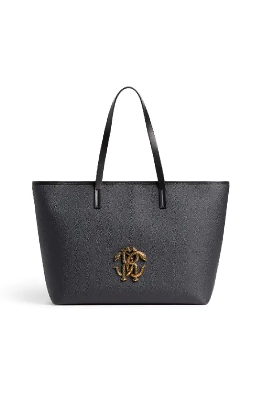 Roberto Cavalli Mirror Snake Shoulder Bag In D0741 $1010