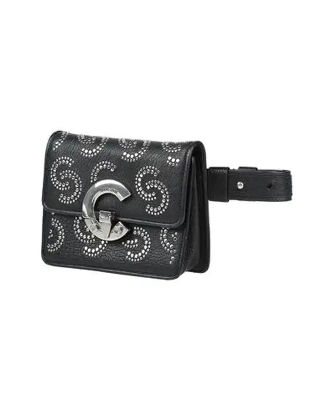 Roberto Cavalli Backpack & Fanny Pack In Black $790