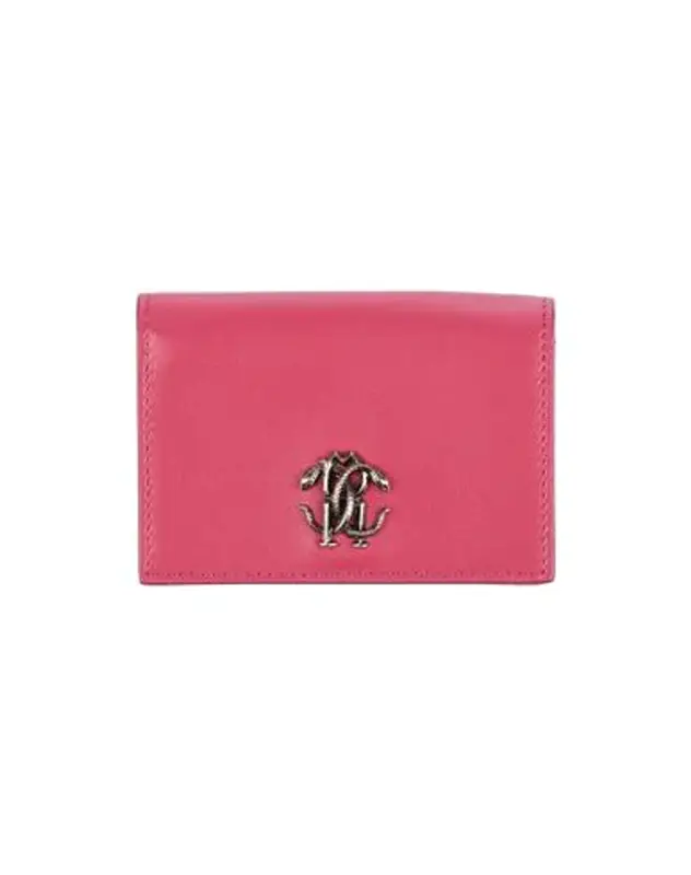 Roberto Cavalli Wallet In Garnet $234