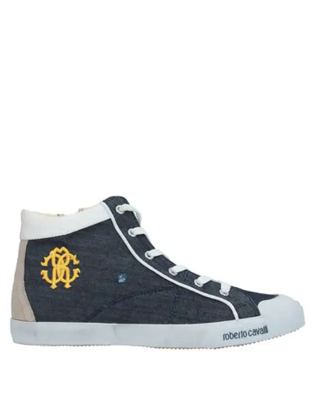 Roberto Cavalli Sneakers In Blue $149