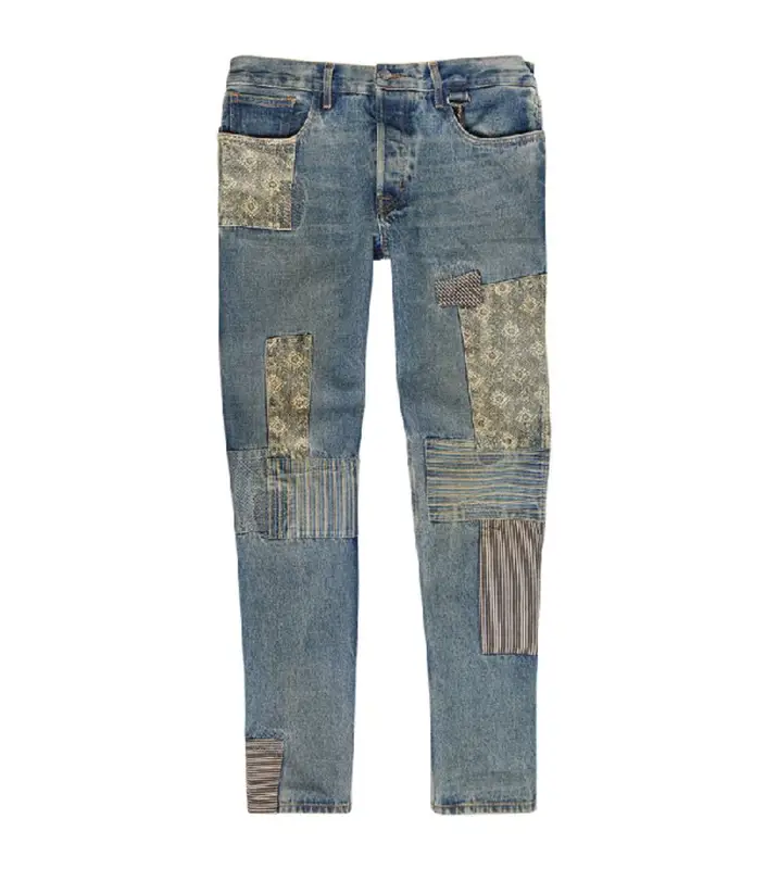 Reese Cooper Patched Slim Jeans $795