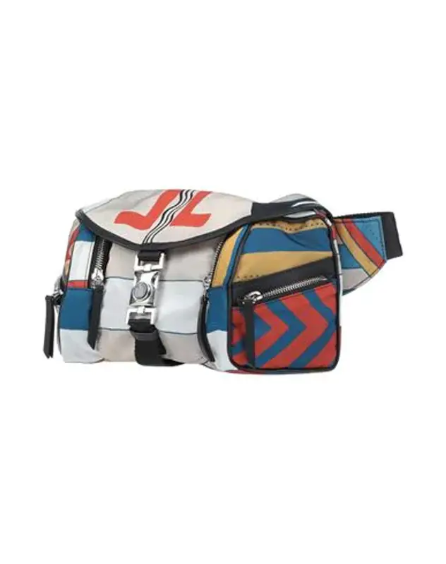 Lanvin Buttoned Backpack & Fanny Pack In Multi $790