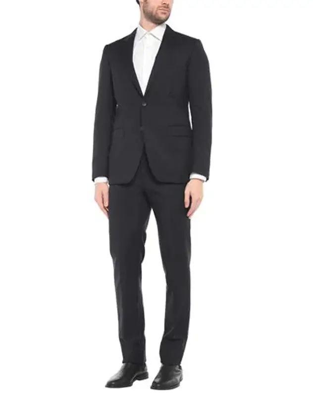 Lanvin Buttoned Suits In Blue $1350